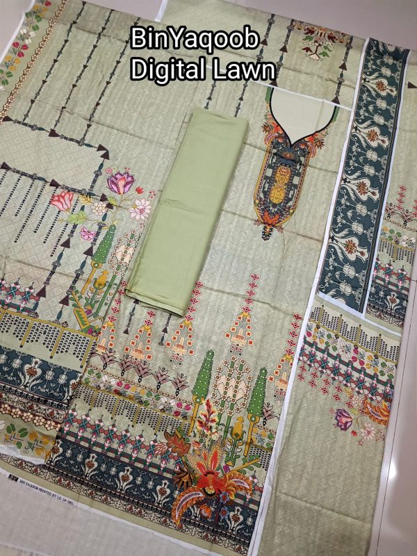 Digital Printed Lawn