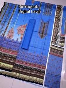 Digital Printed Lawn