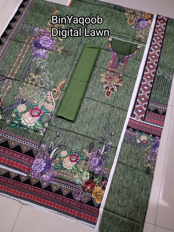 Digital Printed Lawn